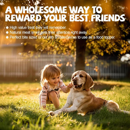 Dog Treats, Chicken Wrapped Beef Cartilage, Rawhide Free Dog Chews | Each 3–4 in Long Rawhide Free & Grain Free Dog Bones for Small Medium Large Dogs6
