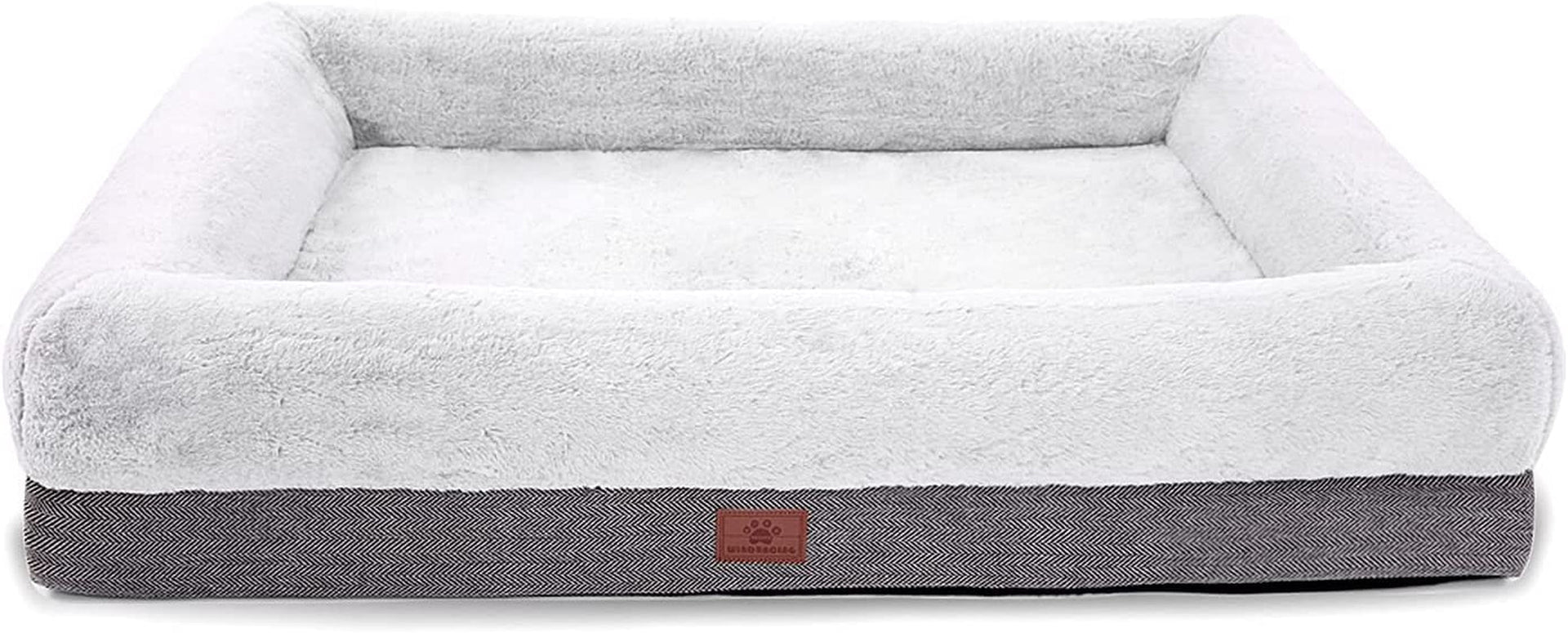 windracing-orthopedic-dog-beds-for-medium-dogs-waterproof-egg-foam-dog-sofa-bed-with-l-bolster-sides-washable-medium-pet-bed-with-removable-cover-non-slip-bottom-36-x-23-inch-gray
