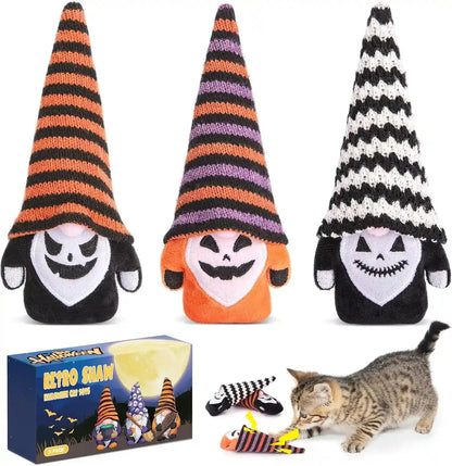 Retro Shaw Refillable Catnip Cat Kicker Toys Pillows, 10.1 Inches | Crinkle Sound, Safe and Durable, for Indoor Cats, Soft Plush, Boredom Relief, Interactive Fun7