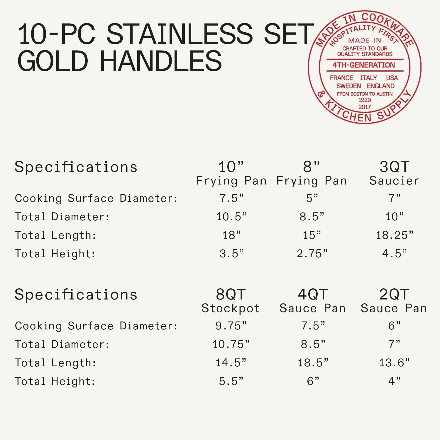 made-in-cookware-10-piece-stainless-steel-pot-and-pan-set-antique-brass-handle-5-ply-clad-includes-stainless-steel-frying-pans-saucepans-saucier-and-stock-pot-w-lid-crafted-in-italy