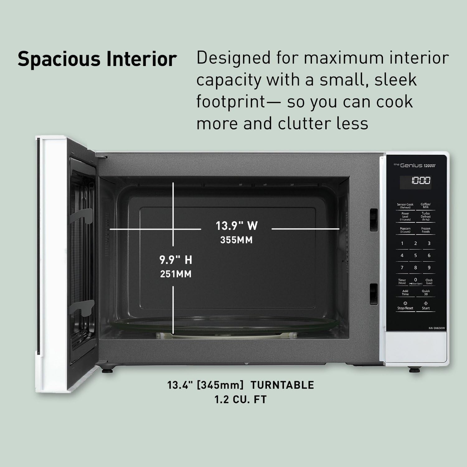 panasonic-nn-sn65kw-microwave-oven-with-inverter-technology-1200w-1-2-cu-ft-small-genius-sensor-one-touch-cooking-popcorn-button-turbo-defrost-nn-sn65kw-white-1-2-cu-ft-small-genius-sensor-one-touch-cooking-inverter-technology-1200w-popcorn-button-turbo-defrost