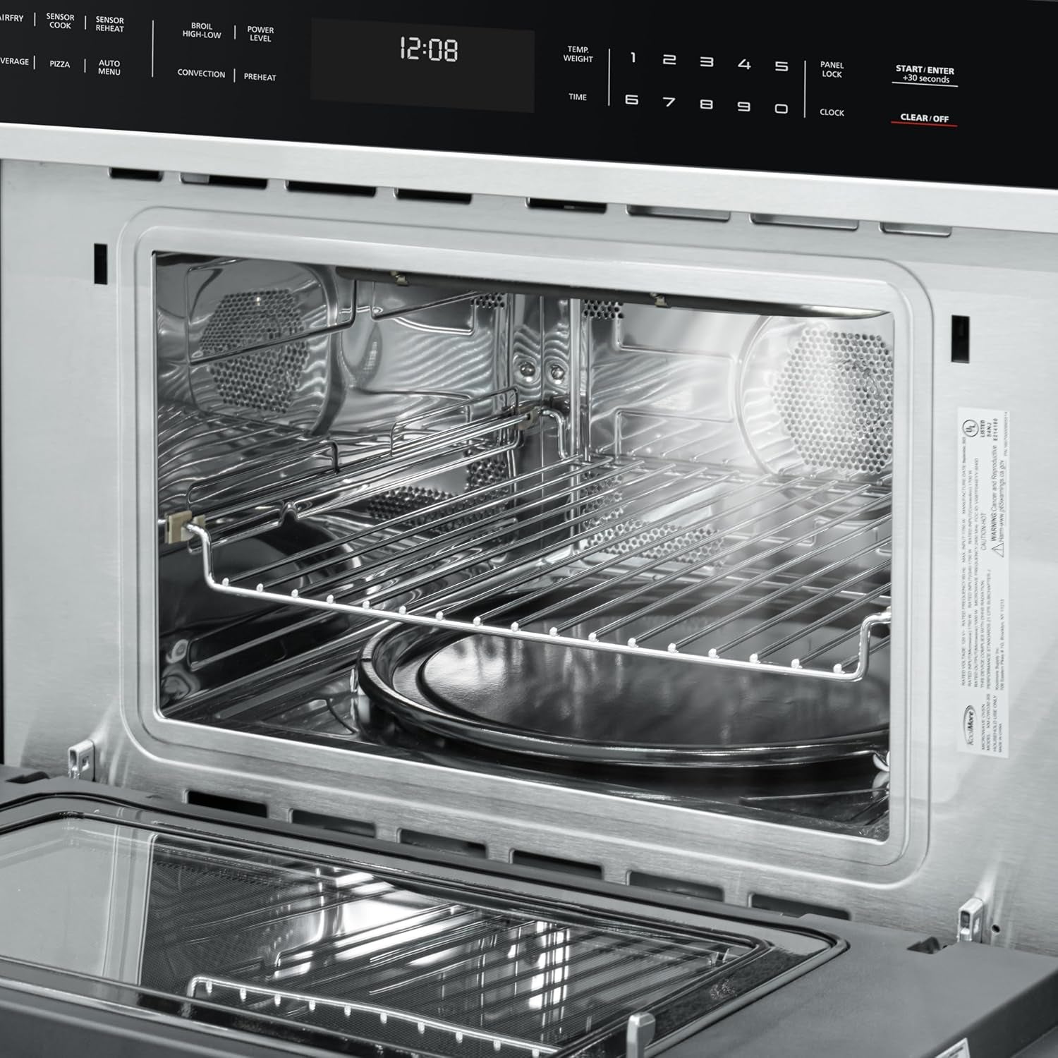 30-in-built-in-microwave-with-convection-oven-and-air-fryer-1000w-power-with-nema-5-20p-plug-10-levels-ul-listed-and-1-6-cu-ft-capacity-in-stainless-steel-km-cwo30-ss