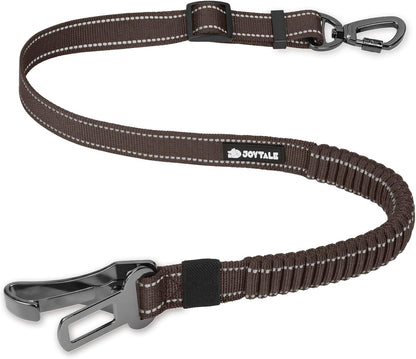 Joytale 3-In-1 Bungee Dog Seat Belt for Car, Medium and Large Dogs, Black | Seatbelt Buckle, LATCH, Cargo Hook, Shock-Absorbing, 360° Swivel Slide-To-Lock Zinc Buckle, for Distraction-Free Driving10