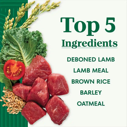 Nutro Natural Choice Small Bites Dry Dog Food, Lamb & Rice, 12 Lb | Non-Gmo, Real Lamb #1 Ingredient, No Corn, Wheat, Soy, Crafted in USA, Supports Energy, Bones, Muscles, Dental Health, Skin4