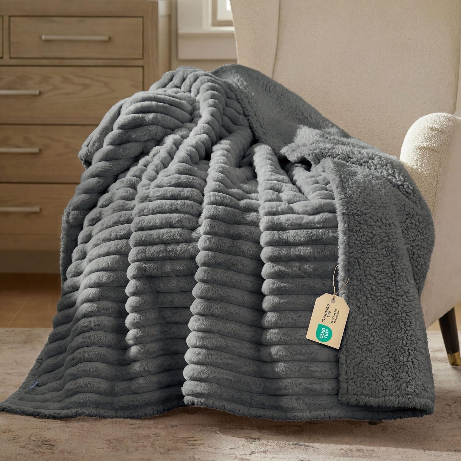 bedsure-comfyfleece™-waterproof-dog-blankets-for-large-dogs-50x60-cream-soft-plush-couch-cover-washable-corduroy-fleece-for-furniture-protector-cozy-calming-reversible-pet-blanket-for-senior-dogs