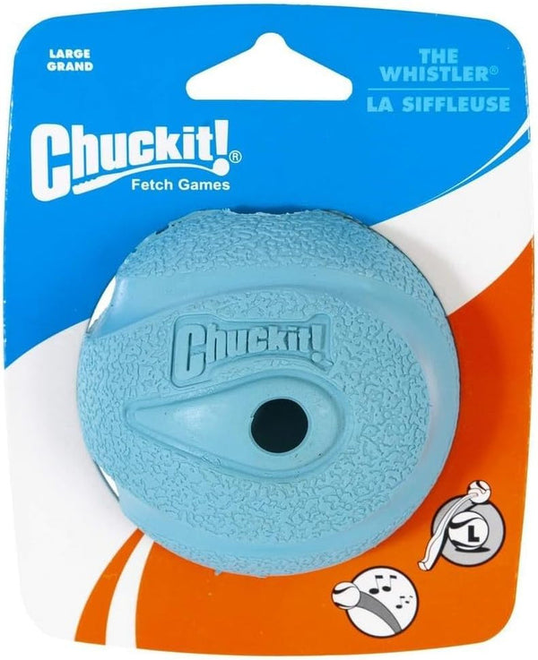 Chuckit! the Whistler Ball Dog Toy, Medium (2.5 Inch Diameter) for Dogs 20-60 Lbs, Pack of 2, Multicolor8