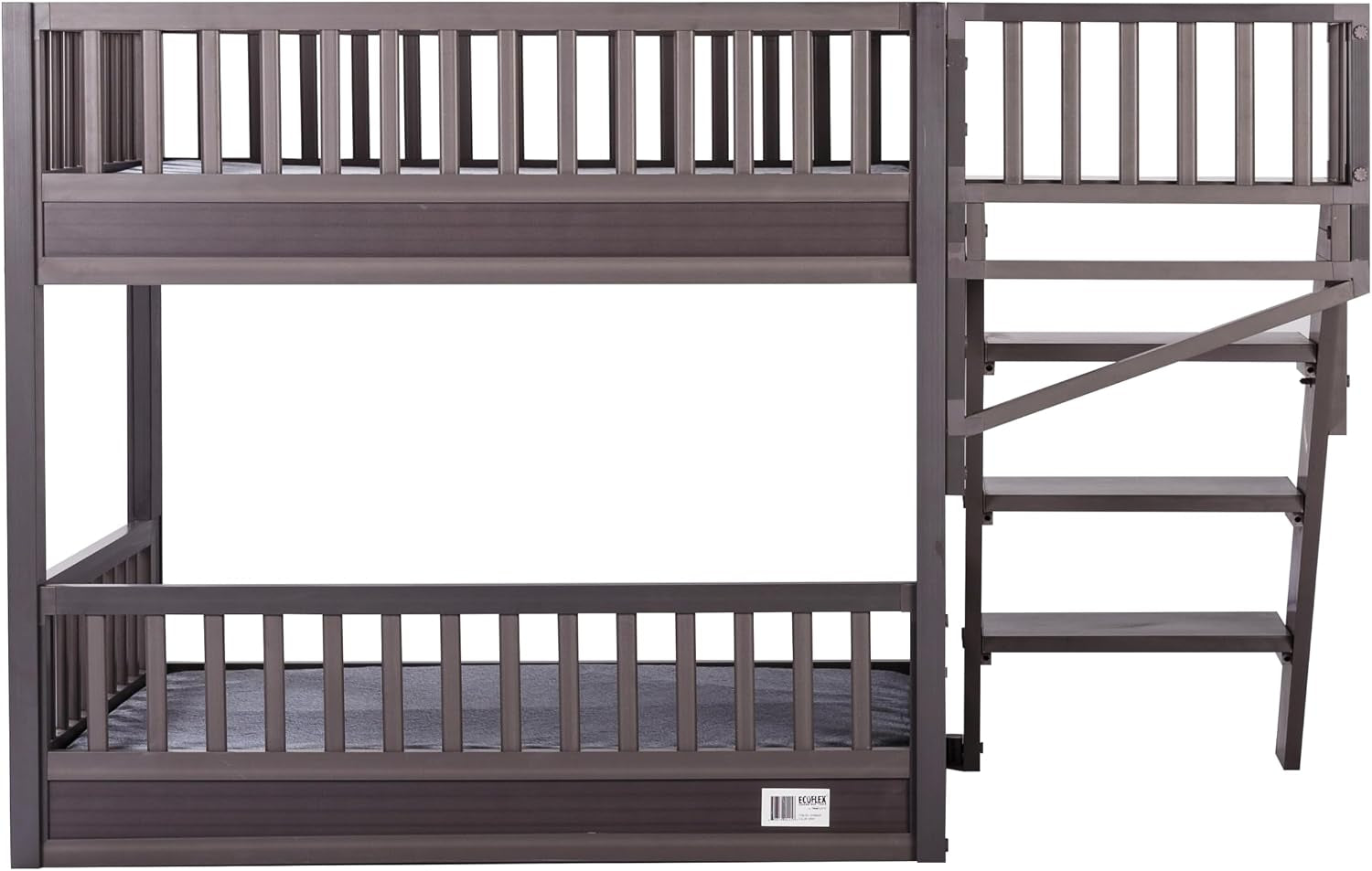 new-age-pet-ecoflex-aspen-dog-bunk-bed-in-grey-memory-foam-cushions-wide-stairs-non-toxic-easy-assembly