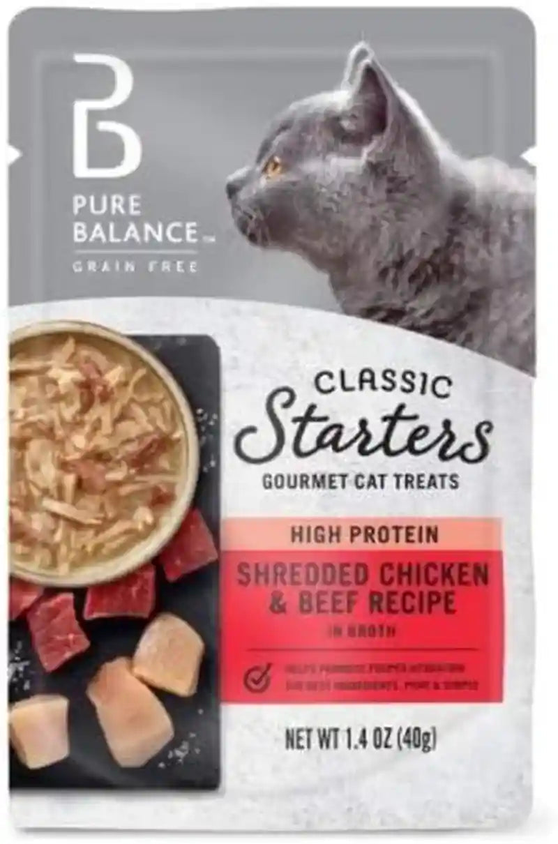 pure-balance-classic-starters-gourmet-cat-treats-shredded-chicken-beef-in-broth-1-4-oz-5-pack