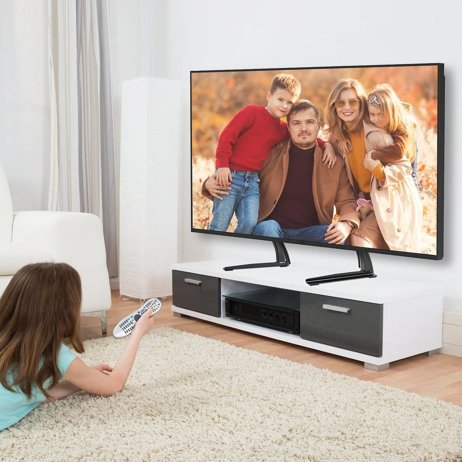 universal-table-top-tv-stand-for-most-27-55-inch-flat-curved-tvs-tv-base-height-adjustable-legs-stand-replacement-tv-feet-holds-up-to-88lbs-max-vesa-800x400mm