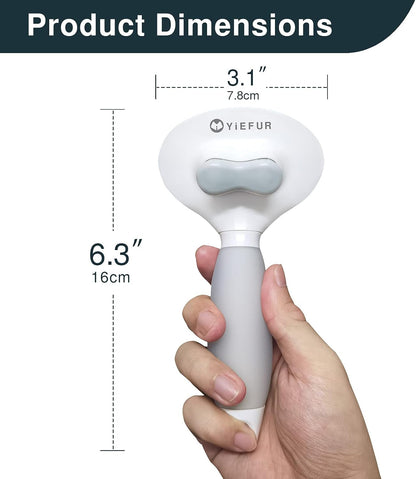 Cat Brush for Shedding, Self Cleaning Brush for Long & Short Hair Cats | Removes Loose Hair,Gentle Massage,For Indoor Cats,Reduces Shedding,Soft Rounded Tips,Ergonomic Silicone Handle,Easy Grooming6