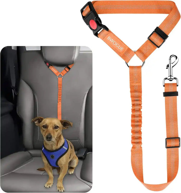 Adjustable Pet Seat Belt Restraint for Dogs and Cats - Vehicle Headrest Safety Harness (1 Pack)16