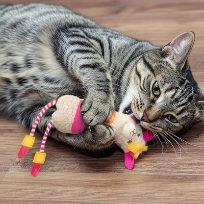Smartykat Leggy Llama Catnip Crinkly Plush Kicker Cat Toy, Soft Floppy Body for Wrestling & Bunny Kicks for Cats & Kittens7