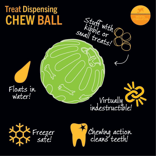 Treat Dispensing Chew Ball, Large6