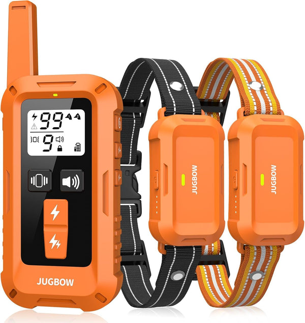 Dog Shock Collar - 4200FT Dog Training Collar with Remote, IPX8 Waterproof Electric Collar with 4 Training Modes, Security Lock, Rechargeable E-Collar for Dogs 10-120Lbs7