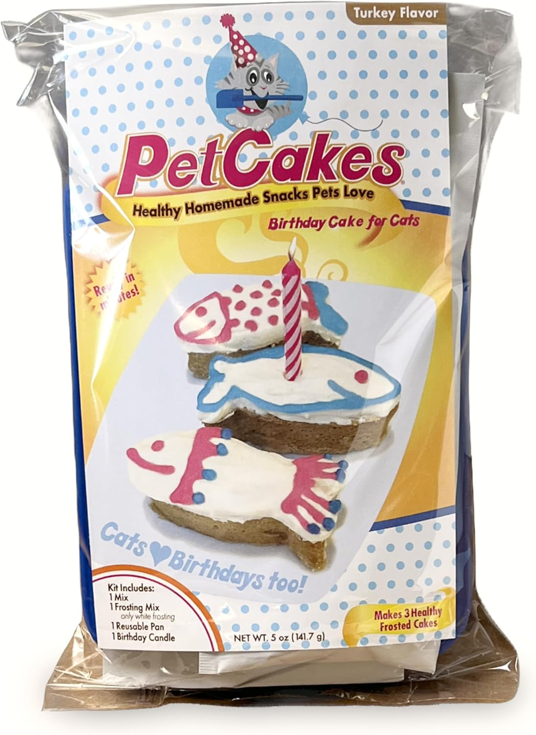 petcakes-cat-birthday-cake-kit-all-natural-treats-kitten-cats-turkey-flavor-cat-food-5-5-oz