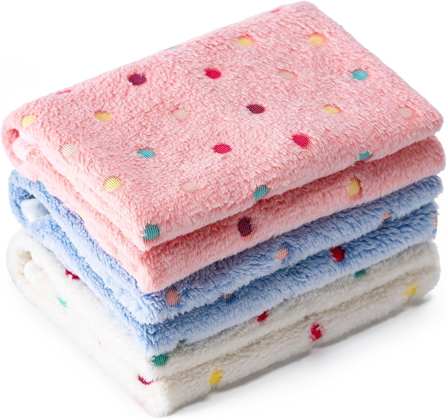 1-pack-3-blankets-super-soft-fluffy-premium-fleece-pet-blanket-flannel-paw-printed-throw-for-dog-puppy-cat-small-23x16-brown-pink-white
