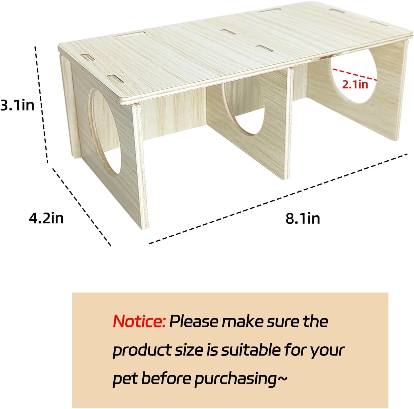 hamiledyi-wooden-hamsters-2-chamber-hideout-tunnel-multi-chamber-exploring-toy-hamster-hiding-maze-tunnel-toy-platform-stuff-cage-accessories-for-gerbil-rat-mice