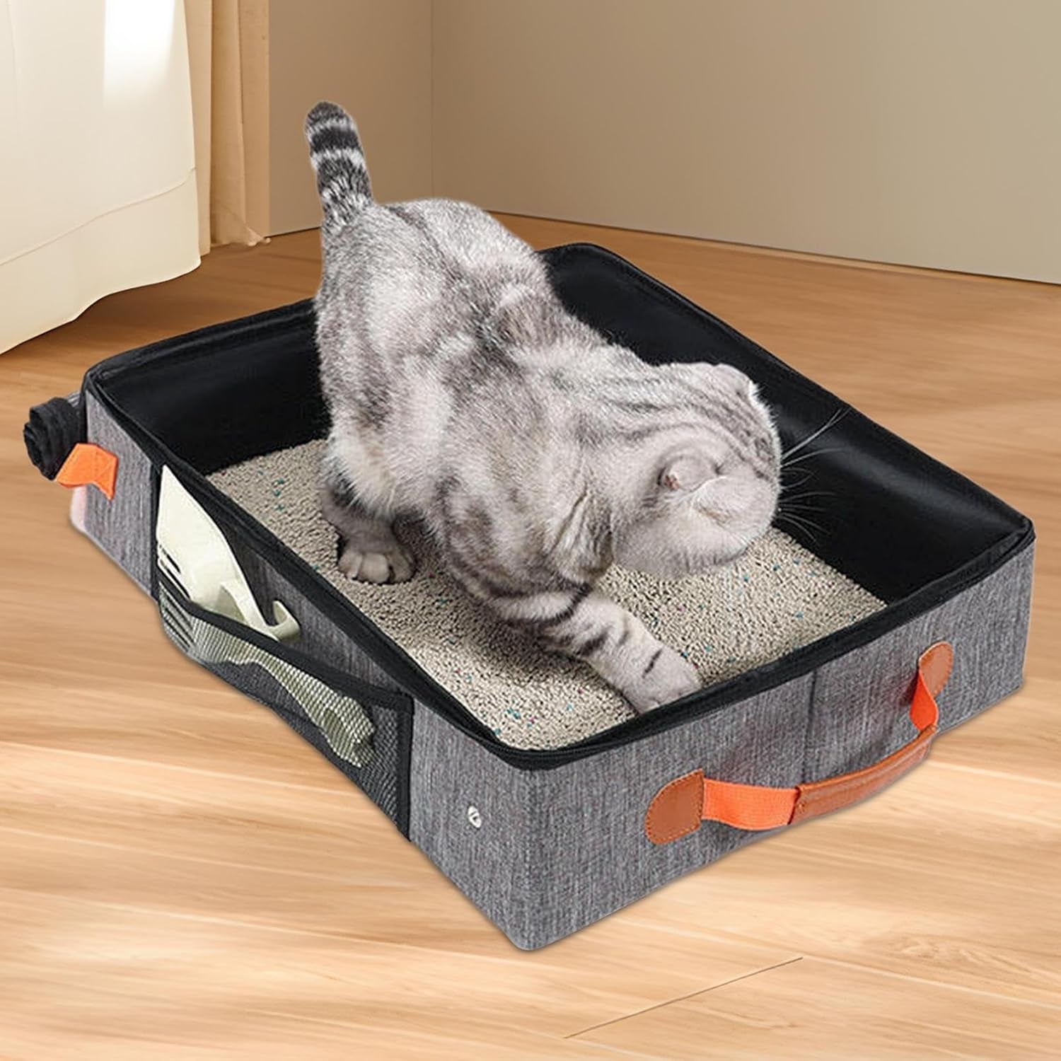 portable-cat-litter-box-for-travel-poop-tray-zipper-closure-hard-bottom-waterproof-portable-cat-box-indoor-outdoor-travel-car-camping-hotel-corner-housebreaking