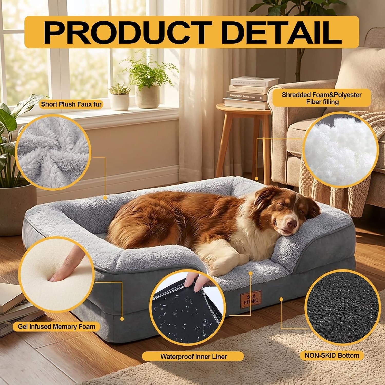 orthopedic-dog-bed-for-medium-dogs-gel-memory-foam-pet-bed-with-waterproof-washable-cover-contoured-bolster-design-for-dogs-cats-grey-30-0-l-x-20-0-w-x-6-3-th