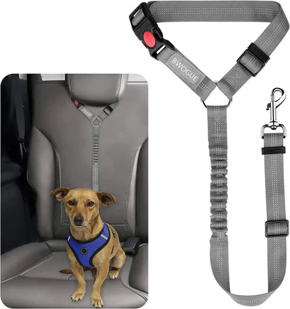 Adjustable Pet Seat Belt Restraint for Dogs and Cats - Vehicle Headrest Safety Harness (1 Pack)22