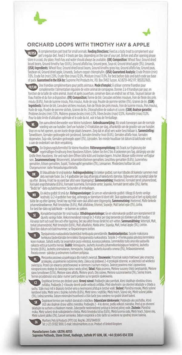 Selective Naturals Orchard Loops with Timothy Hay & Apple (Pack of 4)3