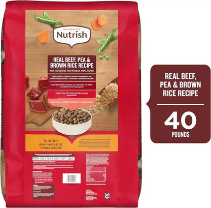 Nutrish Dry Dog Food, Beef, Pea & Brown Rice, 40 Lb. Bag (Rachael Ray)3