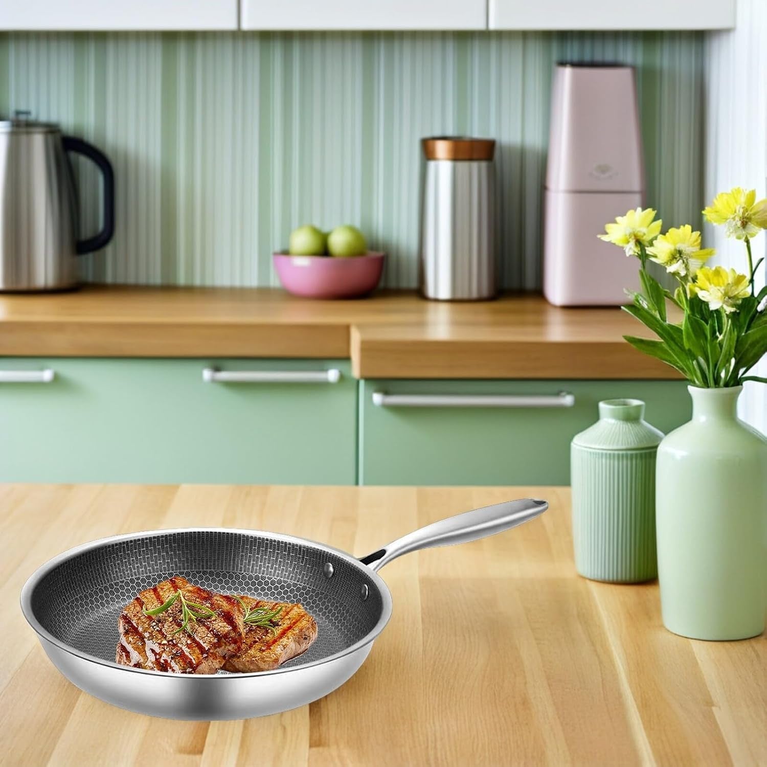 stainless-steel-honeycomb-wok-pan-17-40-x-10-23-x-1-96-in-stir-fry-skillet-for-gas-stoves-induction-cookers-frying-steaming-and-everyday-kitchen-cooking