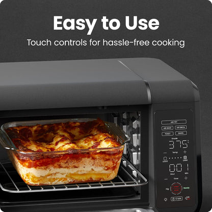 Air Fryer Toaster Oven Combo, Countertop Oven for Quick & Healthy Meals, Bake, Broil, Air Fry, Toast, and Bagel Functions, 450°F Max Temp, 4 Slice Toaster Oven Air Fryer Combo5