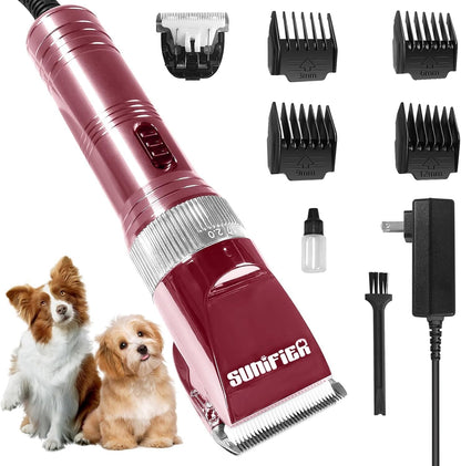 Professional Dog Grooming Clippers for Thick Coat - Dog Hair Trimmer for Grooming Kit- Sheep Shears for Thick Hair – Pet Grooming Clippers for Dogs, Cats, Sheeps, Horse (Black)8