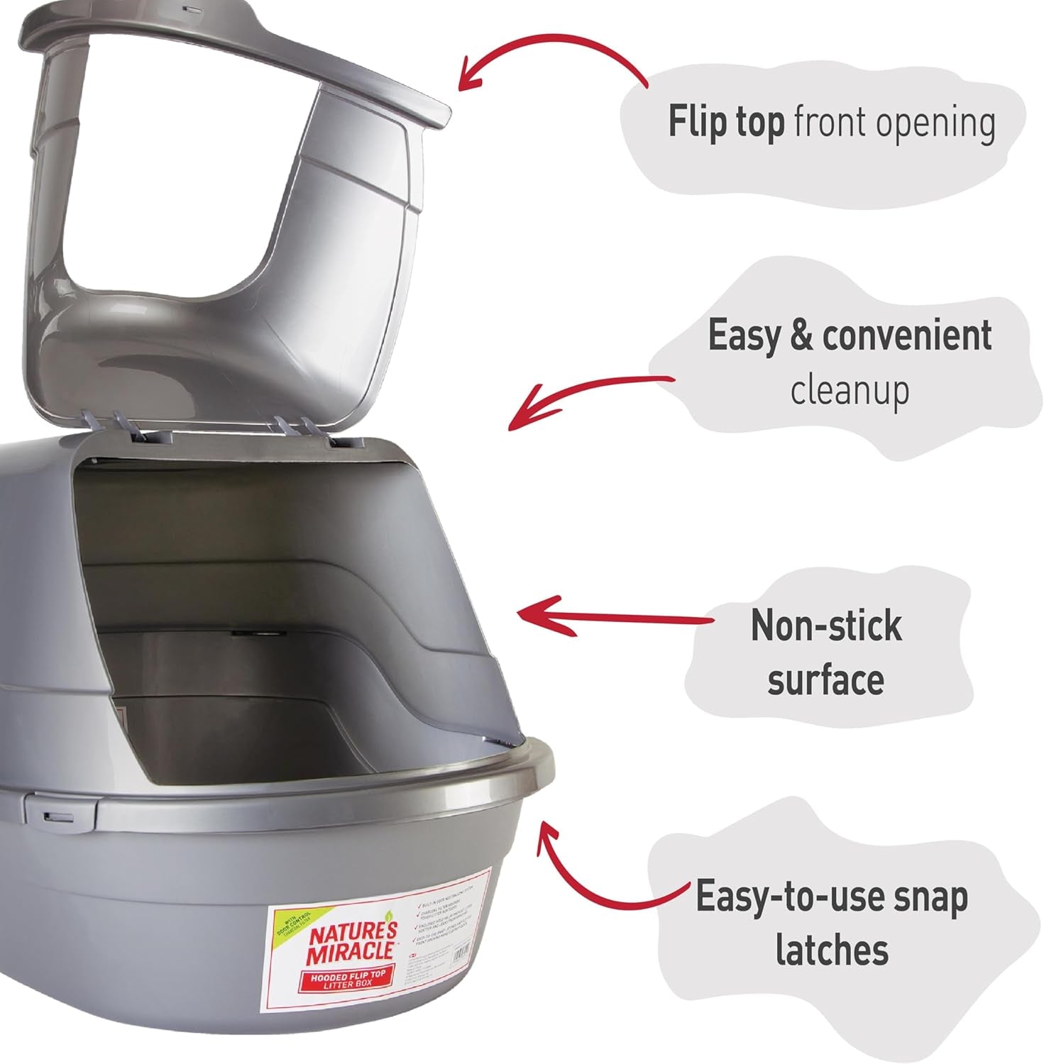 natures-miracle-hooded-flip-top-cat-litter-box-with-charcoal-filter-easy-to-clean-with-flip-top-simple-latches-charcoal-filter-absorbs-odor-non-stick-surface-prevents-litter-build-up