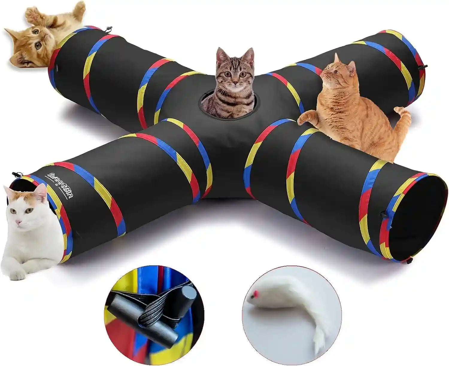 4-way-large-cat-tunnels-for-indoor-cats-10-diameter-47-long-play-tunnel-toy-cat-tube-with-play-ball-mouse-toy-interactive-peephole-black