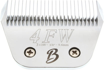 Detachable a Series Wide 30 Blades for Dog Grooming Cuts Length 1/50" - 0.5Mm Japanese Carbonized Steel Wide Grooming Blades Compatible A5 Series Wide Clippers for Dogs(30W)16