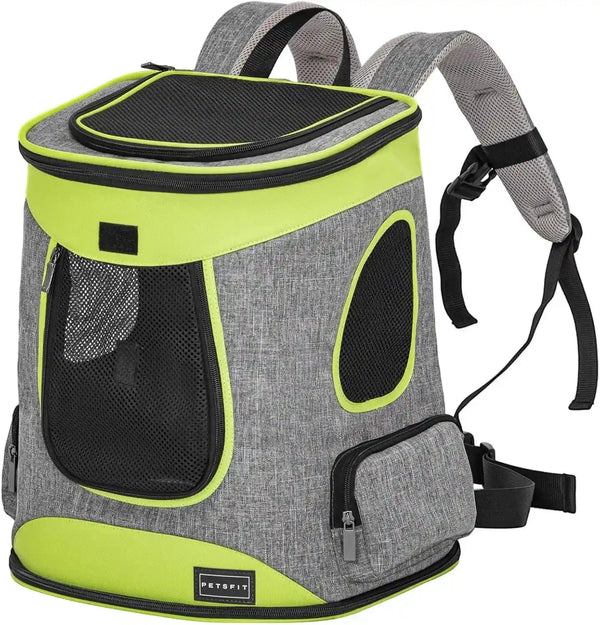 Petsfit Pet Backpack Carrier with Upgrade Waist Cushion Design to Better Fit the Waist, Suitable for Small and Medium Dogs Cats, and Rabbits up to 18 Pounds12
