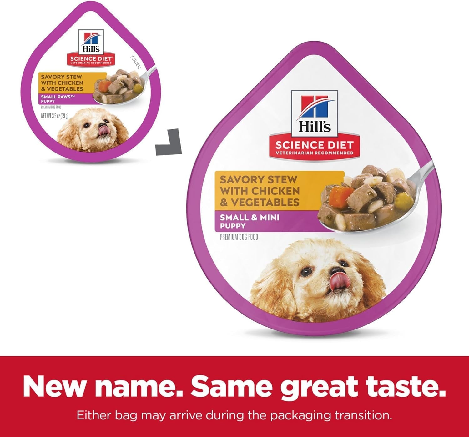 hills-science-diet-puppy-small-mini-wet-dog-food-1-veterinarian-recommended-chicken-vegetables-3-5-oz-trays-12-pack