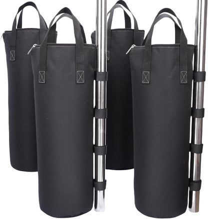 140 LBS Zipper Top Sand Bags for Canopy Legs (Without Sand) Sand Bags for Weight - Sandbags for Gazebo Legs, Pop up Canopy Tent Weights - Canopy Weight Bags, Set of 41