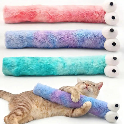 Cat Toys Pillows 3 Pack, 13” Cat Kicker Toys with Catnip Inside, Durable Interactive Cat Toys for Indoor Cats, Soft Kick Sticks for Exercise & Play8