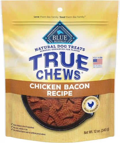 Blue Buffalo True Chews Chicken Pot Pie Natural Dog Treats, Real Meat Dog Snacks, Healthy Reward or Training Treat, Made in the USA with Real Chicken & Natural Ingredients, 12 Oz.14