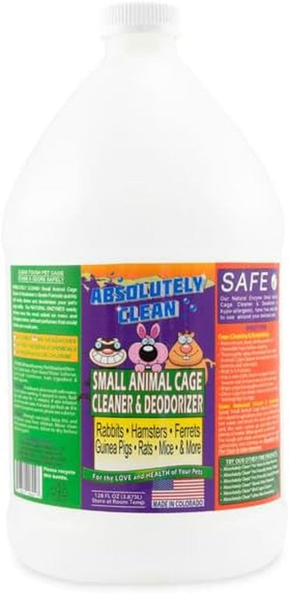 Amazing Small Animal Cage Cleaner, Just Spray/Wipe, Easily Removes Messes & Odors - Hamster Cages, Mice, Rat Cage, Guinea Pig Cage, Rabbit Cage, Ferret Cage, Dog Cage - USA Made7