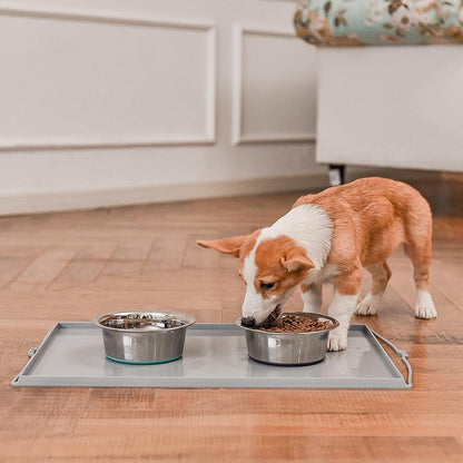 PEGGY11 Deep Stainless Steel Anti-Slip Dog Bowls - 2-Pack, 3 Cups7