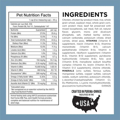 Purina ONE plus Joint Health Formula Natural with Added Vitamins, Minerals and Nutrients Dry Dog Food - 31.1 Lb. Bag5