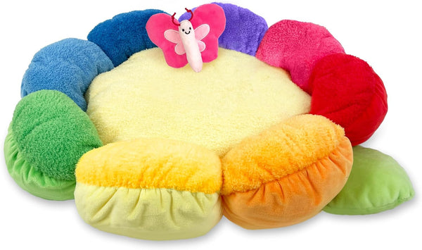 TONBO Soft Plush Small Cute and Cozy Nature Dog Cat Bed, Washer and Dryer Friendly (Sunflower)14