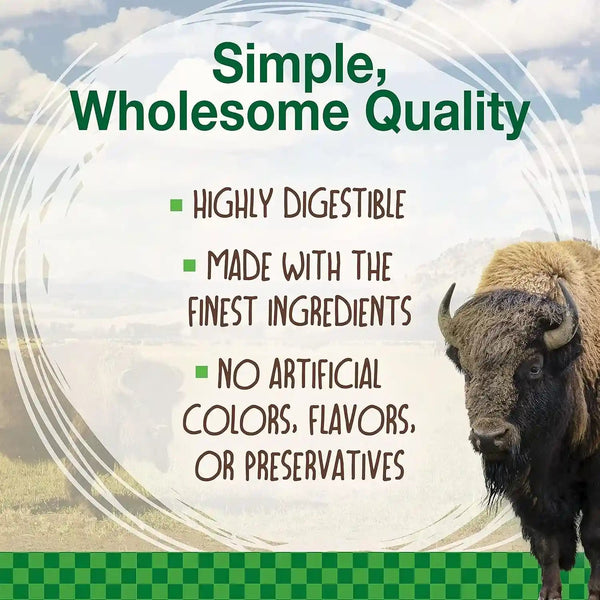Nylabone Healthy Edibles Wild Dog Treats, Bison Flavor, Large | Natural Dog Chew Bones, Made in USA, Highly Digestible Dog Chews, Long Lasting Chews for Large Dogs up to 50 Lbs3