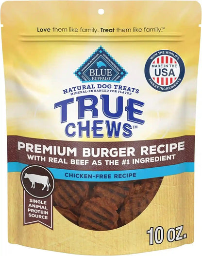 Blue Buffalo True Chews Chicken Pot Pie Natural Dog Treats, Real Meat Dog Snacks, Healthy Reward or Training Treat, Made in the USA with Real Chicken & Natural Ingredients, 12 Oz.16