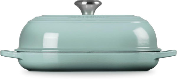 Le Creuset Enameled Cast Iron Oval Bread Oven, 11.5 Inch, Sea Salt4
