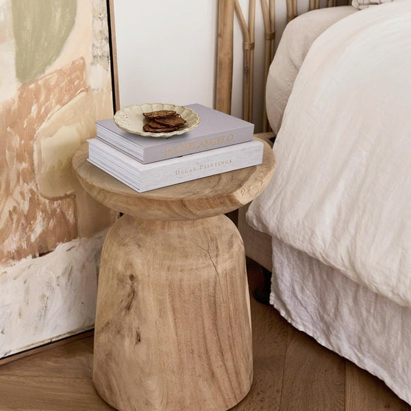3 Pack Linen Decorative Books for Home Decor Coffee Table Book Boxes | Modern Linen, Ivory, Pink Tones with Hollow Design Chic Storage Box Keepsakes in 3 Sizes for Gifts, Shelves, Living Rooms4