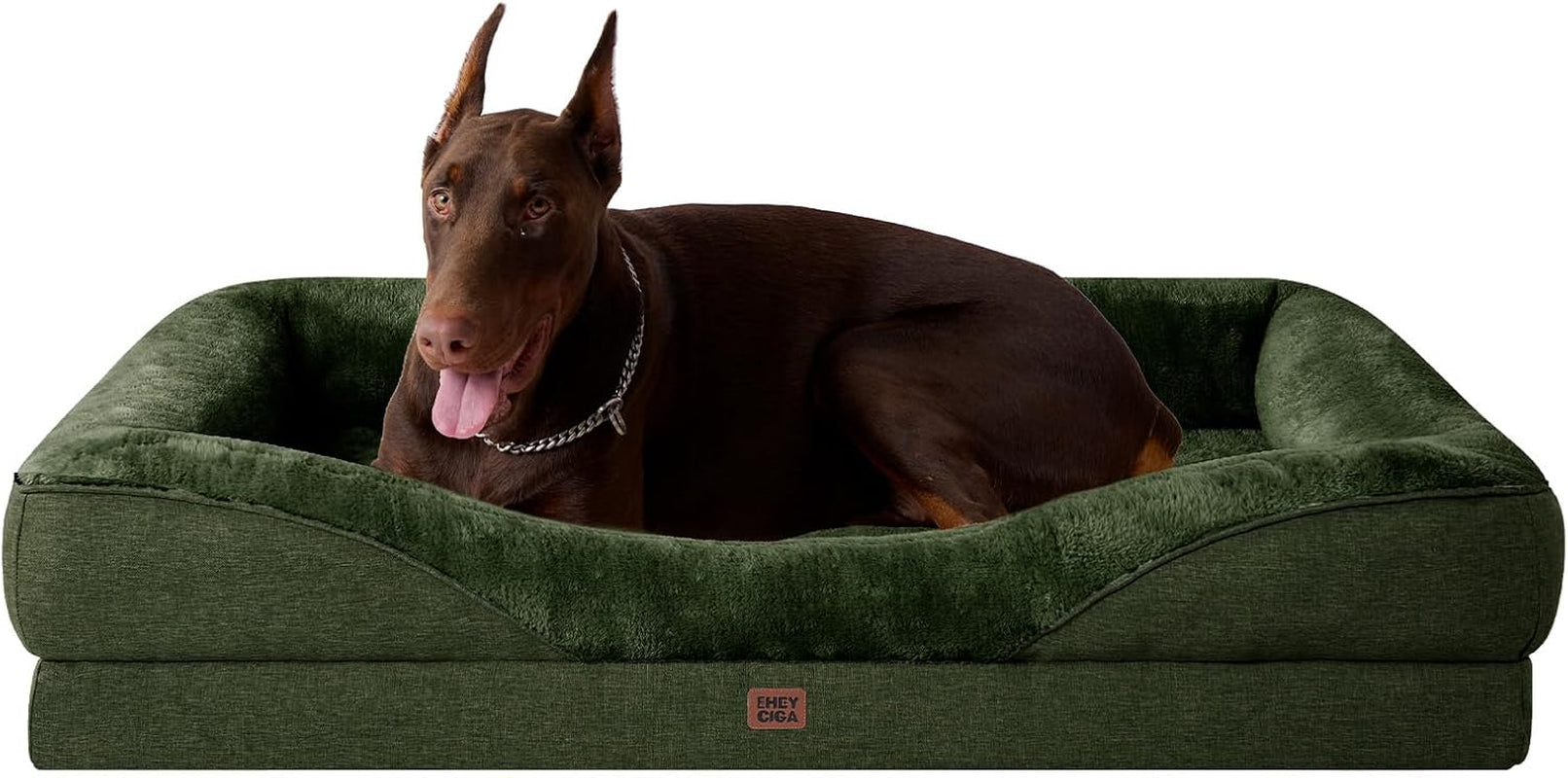 eheyciga-orthopedic-xl-dog-bed-for-large-sized-dog-42x30-inch-extra-large-memory-foam-dog-couch-bed-with-sides-waterproof-liner-washable-removable-cover-bolster-pet-sofa-grey