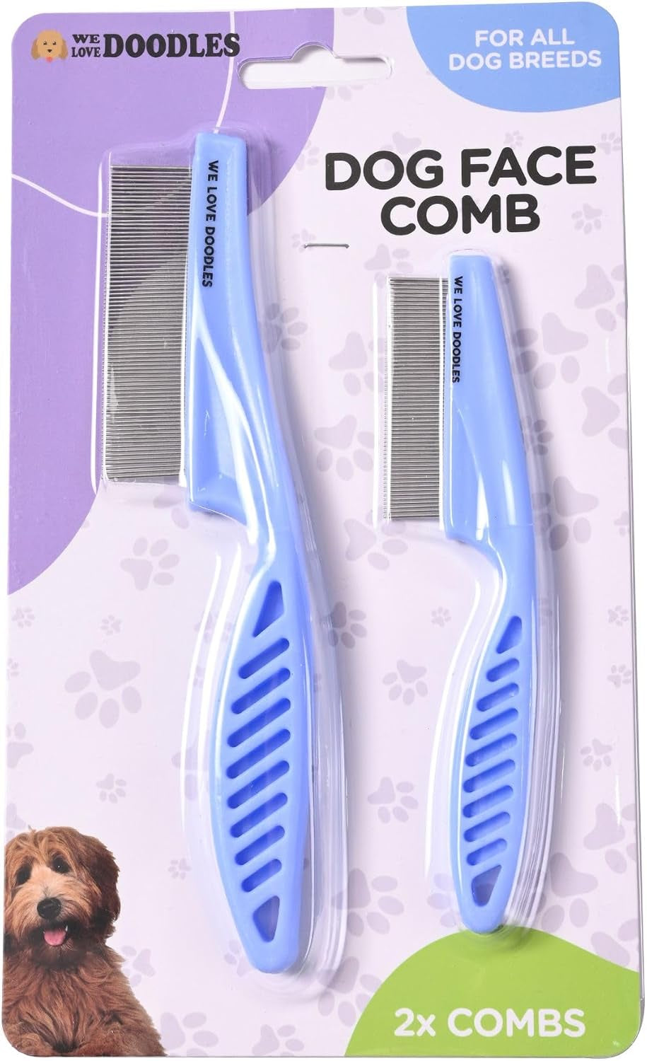 tick-flea-comb-for-dogs-fine-tooth-dog-face-brush-for-tear-stains-2-pack-fine-tooth-metal-flea-comb-for-dogs-removes-lice-ticks-fleas-around-eyes-face-body-for-poodles-doodles-cats-pets