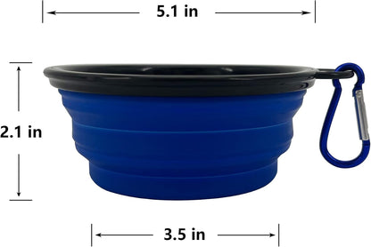 Collapsible Dog Bowl, 10 Pack, Portable, Safe, Reusable, Suitable for Indoor and Outdoor Activities4