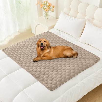 Smiry Waterproof Dog Bed Cover Blanket, Reversible Pet Blanket | Soft Reversible, Washable Leakproof Cats Dogs Couch Cover for Sofa, Couch, Furniture (30X70 Inch)80