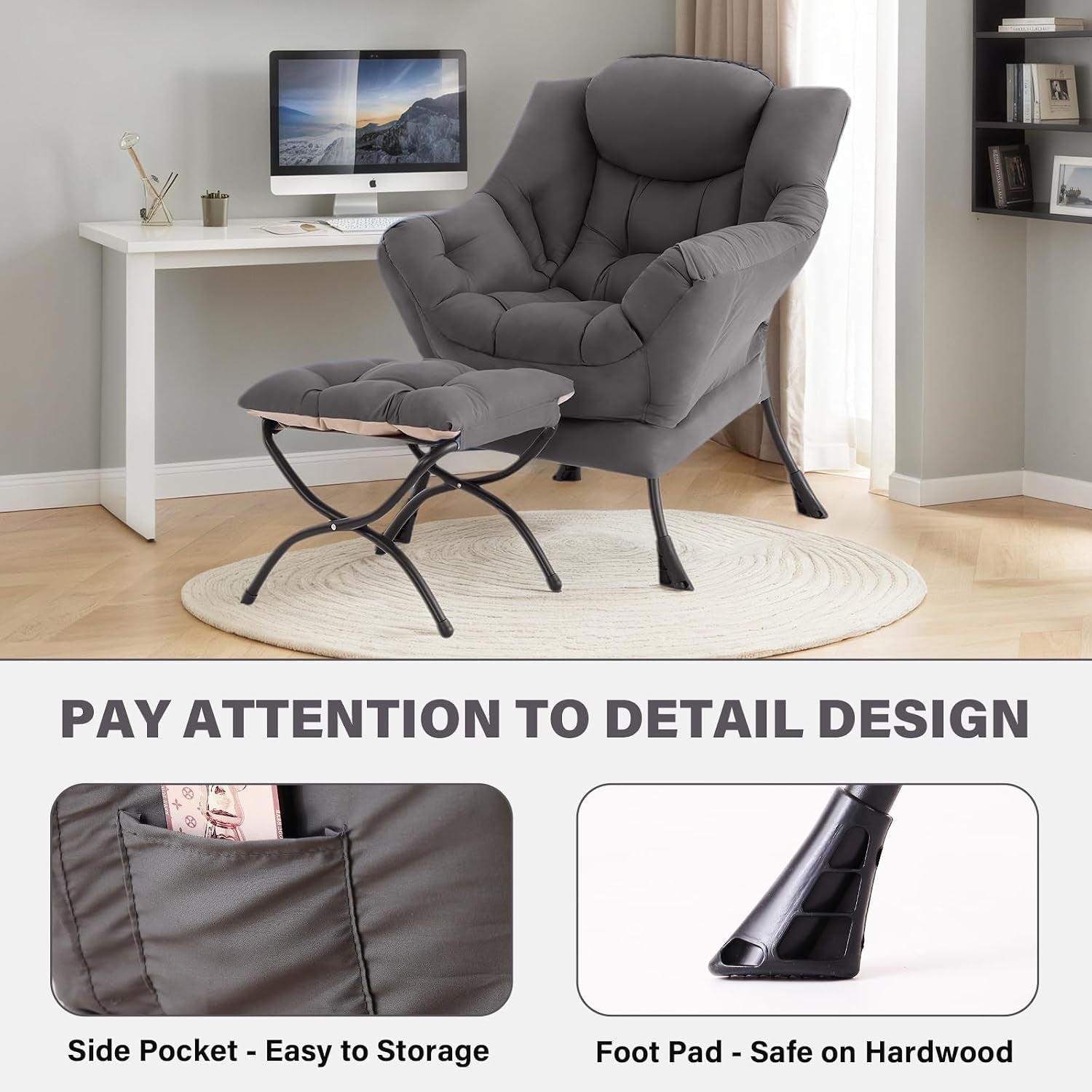 lazy-chair-with-ottoman-comfy-reading-accent-chair-dark-grey-foldable-footrest-padded-seat-and-backrest-side-pocket-for-lounging-in-living-rooms-bedrooms-dorms-and-small-spaces